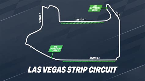 las vegas f1 course map